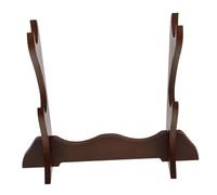 Yardwe Soporte de Madera para Flauta y Piccolo, Expositor de Escritorio Diseño Multinivel y Protección de Bambú