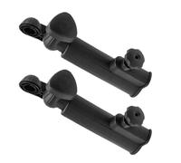 Yardwe Soporte para Paraguas de Carrito de Golf, 2 Unidades, Abrazadera Ajustable de Plástico Resistente para Paraguas, Accesorio Práctico para Golf y Carritos de Paseo