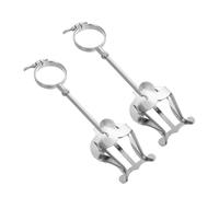 Yardwe Soporte para Partituras de Clip Ajustable para Partituras Abrazadera Multiusos 2 Piezas Compatible Varios Tamaños
