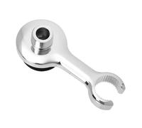 Yardwe Soporte Superficie Ducha en de Champú Cabezal al Color de Abs Plata, Resistente Agua Lisa y Aleatorio Adecuado para Cama de Lavado en Baño Peluquería Color Aleatorio