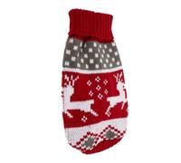 Yardwe Suéter para Perros y Gatos de Navidad Cálido y Grueso Diseño de Calabaza para Invierno Ropa para Mascotas Pequeñas Fácil de Lavar y Cómodo