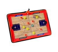 Yardwe Tablero Magnético de Baloncesto de PVC, Borrado Seco y Kit de 2 Rotuladores, Portátil para Entrenadores en Entrenamientos y Competencias