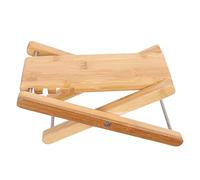 Yardwe taburete de pedicura taburete de pie de guitarra reposapiés puesto de pedicura taburete de salón plegable pedicure taburetes stool soporte de pie sencillo suministro de salón Bambú