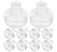 Yardwe Tapones para Botellas de Vino y Cerveza, 10 Piezas, Silicona, Reutilizables, para conservar el Sabor Original y Mantener Las Bebidas Frescas en casa