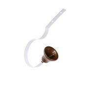 Yardwe Timbre para Perros Entrenamiento Puerta Blanco para Cachorros y Perros Pequeños Comunicación Efectiva Housetraining Hogar