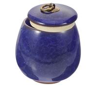 Yardwe Urna De Cerámica para Mascotas Urnas Pequeñas para Cenizas De Perro Contenedor De Recuerdo para Cenizas De Mascotas Casa