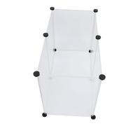 Yardwe Valla Desmontable para Mascotas Set de 6 Piezas Mini Jaula para Hámsteres y Conejos Material Duradero y Seguro para Interior y Exterior Juguetes de Valla para Animales