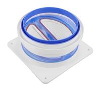 Yardwe Válvula de Retención Color para Campana Extractora de Cocina en Abs Resistencia a Roturas y Mejora del Flujo de Aire para Baño y Cocina