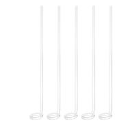 Yardwe Varilla Agitadora de Vidrio para Laboratorio Resistencia a Ácidos y Álcalis, Paquete de 5 Piezas para Uso Profesional en Laboratorios Reutilizable