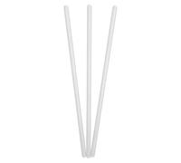 Yardwe Varilla Agitadora de Vidrio Sólido Herramienta Transparente 3 Piezas de 20cm Función de Drenaje y Prevención de Calentamiento Irregular para Mezclar para Laboratorio