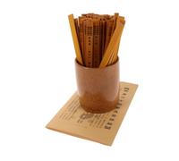 Yardwe Varillas de Adivinación Chinas de Bambú Hexagramas con Libro Ilustrado Herramienta Portátil para Aprendizaje Predicción Mística