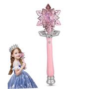 Yardwe Varita Mágica de con Luz y Sonido para Caja para Fiestas y Cosplay Accesorio de Princesa Divertido y Multifuncional