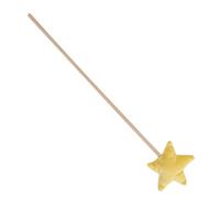 Yardwe Varita mágica de Hadas Sirena Chica Hada para muñecas decoración Mini Toys Varillas de Madera Varita de Juguete Puesta en Escena Varita de Hadas Juguetes Accesorio paño
