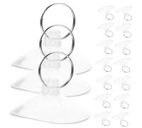 Yardwe Ventosas de Plástico para Hamacas de Reptiles 50 Piezas Accesorios para Hamacas de Mascotas Taza para Reemplazar Fijadores para Hamacas de Animales