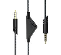 YARENKA Cable de repuesto Astro A10 A40 - 2.0 m Astro A40 TR cable silencioso en línea para auriculares Astro A10/A40 Gaming Xbox One PS4 PS5 Controller Cable de extensión de audio de 6.5 pies negro