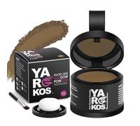 Yargkos Hairline Shadow Powder, Root Touch Up Powder para cobertura instantánea de canas, color femenino, cubierta de raíz para adelgazar gris, corrector de raíz para la caída del cabello, rubio