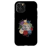 Yarn Addict Knitting Crochet Crafter Hobby Design Carcasa para iPhone 11 Pro