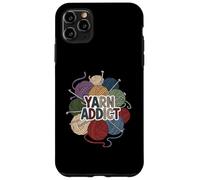 Yarn Addict Knitting Crochet Crafter Hobby Design Carcasa para iPhone 11 Pro MAX