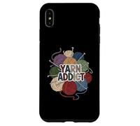 Yarn Addict Knitting Crochet Crafter Hobby Design Carcasa para iPhone XS MAX