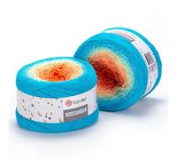 Yarn Art YarnArt RoseGarden 100% Algod n Super Fino Cake Yarn 1 ovillo/ovillo 250 gr (8,8 oz) 1093 yds (317)