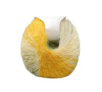 Yarn Crocheting, Wool Acrylic Blend Gradient Thread, Smooth Textured Fiber, Soft Long Pila Gancho Yarn for Easy Stitching, Beginners and Hobbyists, Scarf Making Quilting Embroidery Fabric Projects