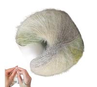 Yarn Crocheting - Wool Acrylic for Gradient Skein | 2 x 100g Soft Yarn with Crafting Knitting, Projects DIY Sewing Embroidery Quilt, Blanket Making Art Supplies for Smooth Textured Fibers