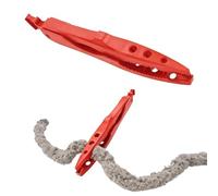 Yarn Fluffing Tool - Arm Knitting Fiber Loosener for Craft Work | Portable Serrated Jaw with Lockable Device, Manual Textile Brush Aid for Crochet Blanket Wool Yarn Projects Use, 8.27x5.9in