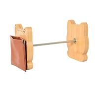 Yarn Holder - Cat Design Tangle-Free Wooden Organizer Rack