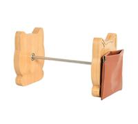 Yarn Holder, Cat Design Wooden Knitting Organizer for Crochet and Sewing