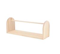 Yarn Holder For Crocheting - Wooden Horizontal Thread Organizer, Yarn Spool Rack For Enthusiasts | Hobbyists Artists Home Workshop Craft Room Apartment Wood Storage Organizers, 25.4x12x15cm