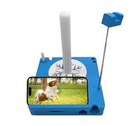 Yarn Holder - Gancho Yarn Holder - Yarns Holders for Crocheting, Portable Yarns Knitting Dispenser, Yarnn Spool Rack Phone Stand for Women Girls Beginners Knitter Crocheter Craft, azul, Consulte la