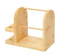 Yarn Holder | Natural Wood Rotating Smooth Natural Wood Tool,Wooden Yarn Spool Rack,for Family Lovers Enthusiast Beginner Adults Men Women Home Indoor