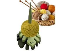 Yarn Holder Spinner, Crocheting Knitting Stand, 10 x 11,5 x 17,5 cm, 3,94 x 4,53 x 6,89 pulgadas Spool Organizer Prevents Tangling, Smooth Rotating Base, Portable for Crafts Travel Home Beginners