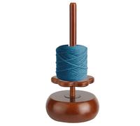 Yarn Holder Wooden - Spinner de yarn de madera | Magnetic Yarns Holder Spinner Knitting Organizer | Multi-functional Hook Stand Crocheting Accessories for Home Travel Handcraft Activities Art Class