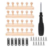 Yarn Loom For Blankets - Wooden Portable Needlework Tool | Blanket Loom Knitting Tool - Professionals Hobbyists Enthusiasts Teens Adults Home Studio