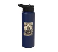 Yarn Lover Frog Japanese Art Style Diseño Gráfico Stainless Steel Insulated Water Bottle