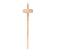 Yarn Making Spindle Fade Resistant Comfortable Hand Feel DIY Wooden Yarn Spinner Drop Spindle for Knitting Weaving Crochet Crafts Beech Wood Material 1 Piece