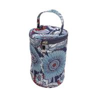 Yarn Organizer Bag,Portable Handle Crochet Storage Bucket, for Crochet Accessories, Portable Travel Case for Yarn Balls,Crochet Hooks Knitting Needles Holder (Type 1)