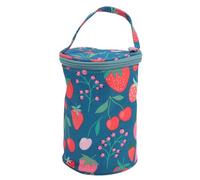 Yarn Organizer Bag,Portable Handle Crochet Storage Bucket, for Crochet Accessories, Portable Travel Case for Yarn Balls,Crochet Hooks Knitting Needles Holder (Type 2)