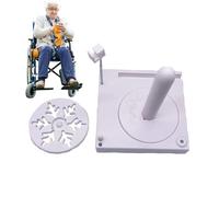 Yarn Spindle Holder Device Organizador Knitting Tool Rack Stand Portable Spinner Base Storage Gear Accessories Kit Efficient Tension Control Smooth Rotation Compact Lightweight Durable Build With