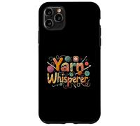 Yarn Whisperer Knitting Crochet Crafter Design Carcasa para iPhone 11 Pro MAX