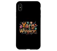 Yarn Whisperer Knitting Crochet Crafter Design Carcasa para iPhone XS MAX