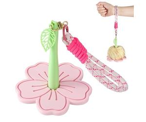 Yarn Winder | 3D Printing Flower Shape,Crocheting Yarn Ball Holder - for Home Travel Crafting Project Beginners Professionals Women Adults