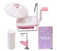 Yarn Winder, Manual Wool Winder, Adorable Making Neat Yarns Cakes, Efficient Thread Winding Tool for Knitting, Crocheting, and Weaving Enthusiasts, 6.69x4.92x3.74 inches