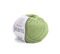 YarnArt, Jeans, Hilo de mezcla de algodón para amigurumi, ganchillo y punto, hilo turco suave 55% algodón, 45% poliacrílico, para proyectos hechos a mano, Color 69