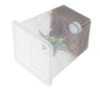 YARNOW 1 Juego Caja De Araña Mascota Terrario De Araña Jaula De Araña Saltadora Transparente Contenedor De Insectos Accesorios para Recintos De Arañas Pequeño Terrario Caso De Reptil Abs