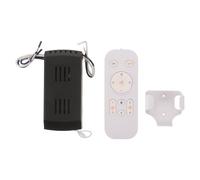 YARNOW 1 juego de control remoto y receptor para ventilador de techo, 3 velocidades, temporizador y control inalámbrico, de repuesto universal para ventilador de CA con luz para uso doméstico en