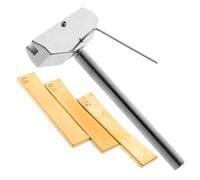 YARNOW 1 Juego De Herramientas De Instalación De Seda Para Guitarra Borradores De Trastes Para Kit De Trastes De Guitarra Insertos Accesorios Para Guitarra Acústica Suministros De