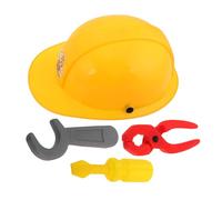 YARNOW 1 Juego De Ingeniero para con Llave De Juguete Juego De Construcción Alicates Juguetes De Construcción para Casco De Seguridad para Engranajes Juguete De Simulación Casco
