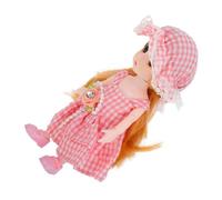 YARNOW 1 Juego De Muñecas De Simulación para Niñas Muñecas En Miniatura Lindas Princesas Mini para Niñas Princesas Kawaii as Pequeñas De PVC